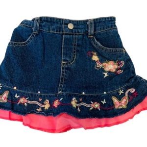 Girls Jean Skirt